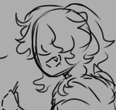 a drawing of Gnome's oc